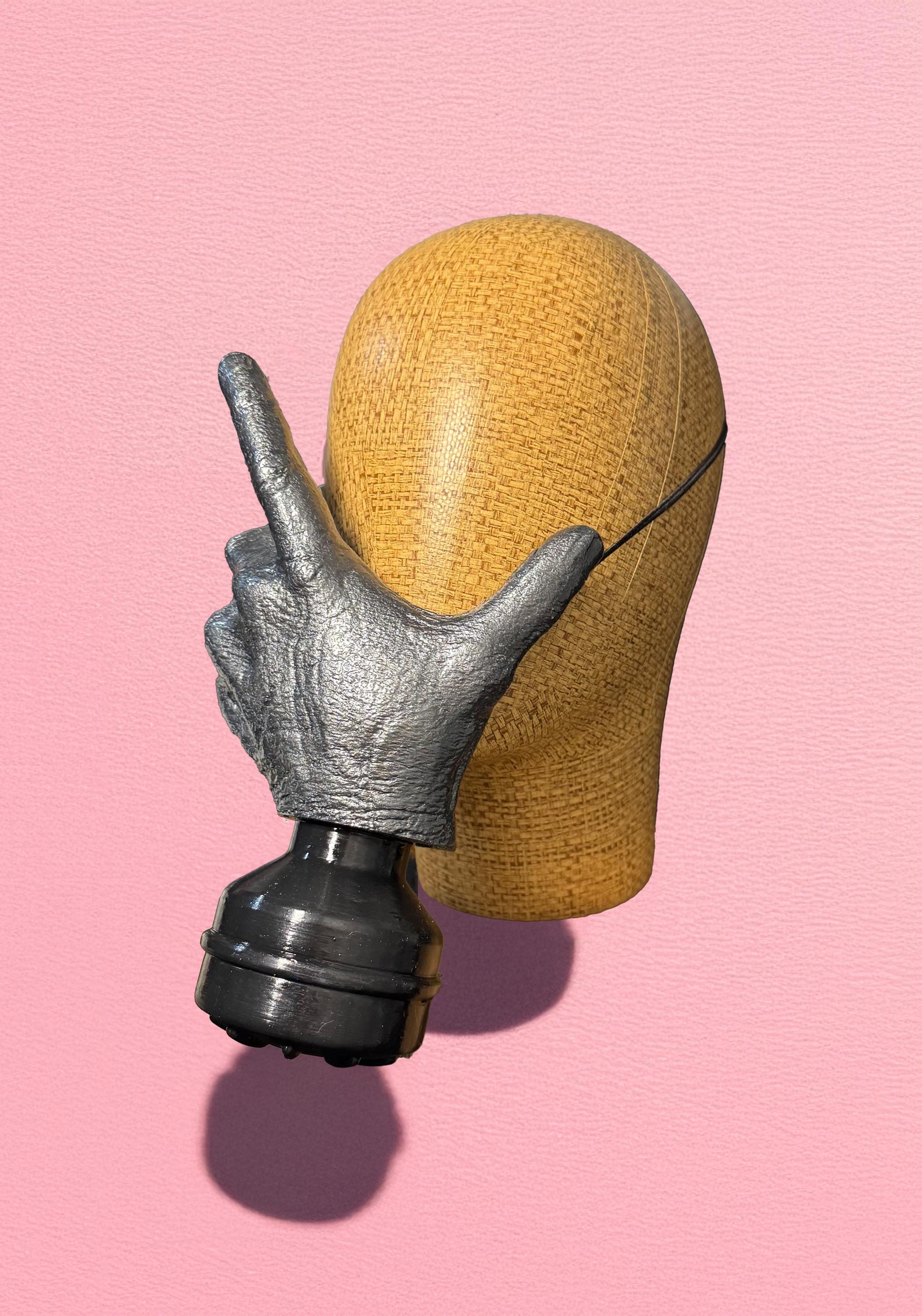 Hand type Gas Mask - Mask Cover Mask - This mask is for visual purposes only. It does not provide any virus protection - Venemask
