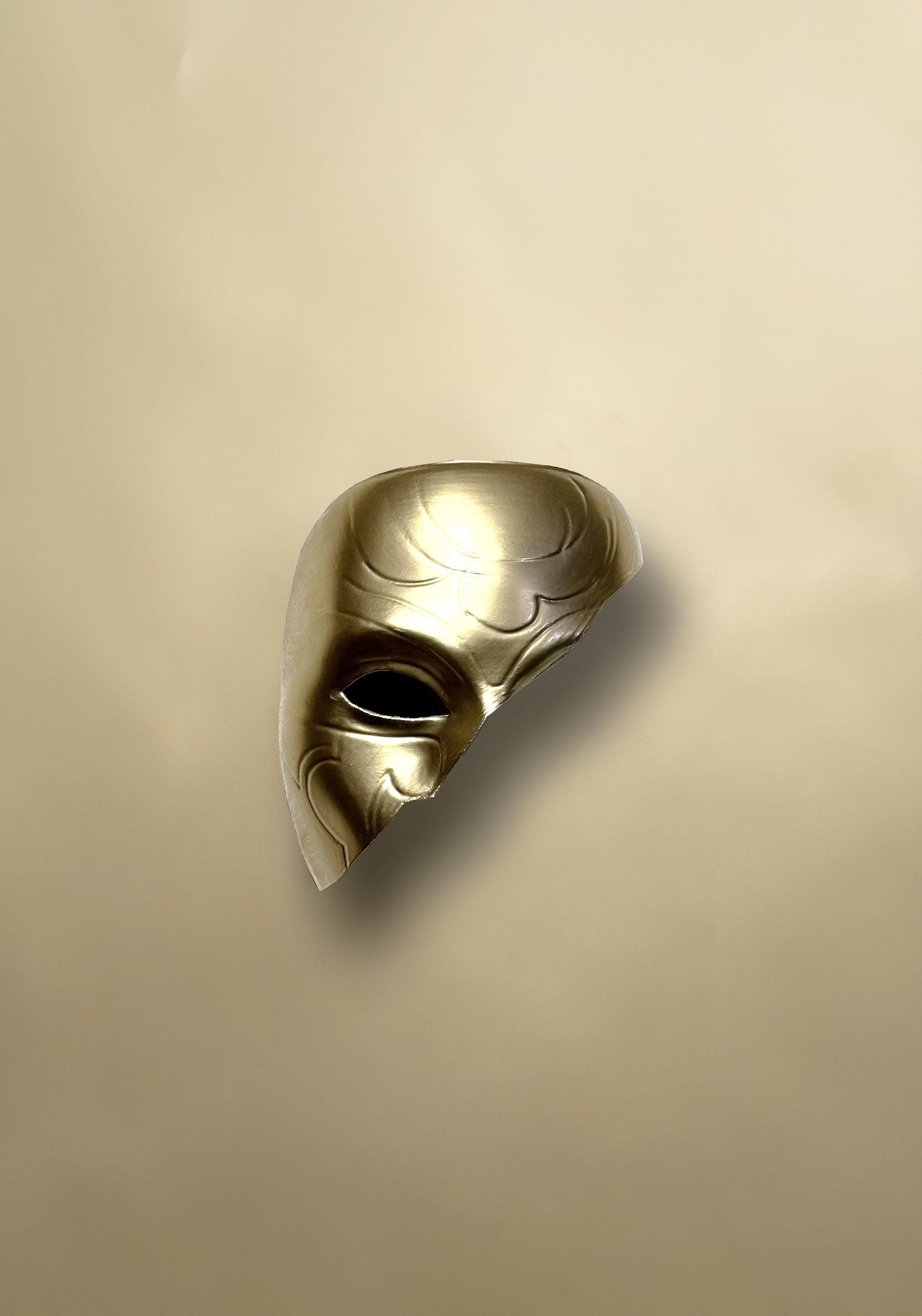 League of Legends Noxus Katarina Gold Face Mask - Noxus Assassin Mask - Cosplay Mask - Masquerade, Party Mask