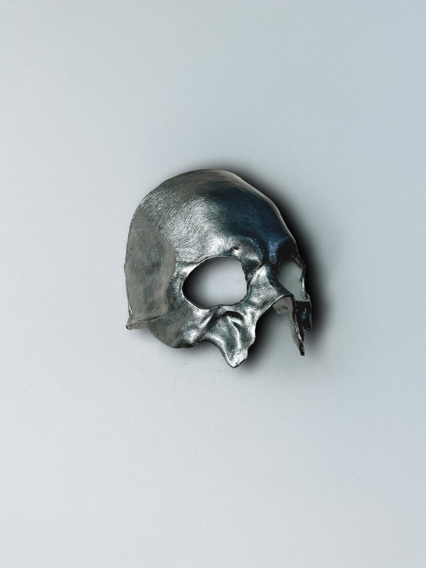 Ghost BC Papa Emeritus V Mask - Ghost BC Papa Perpetua - Skull Mask - Silver Look Skull - Halloween, party mask - cosplay, events or gift