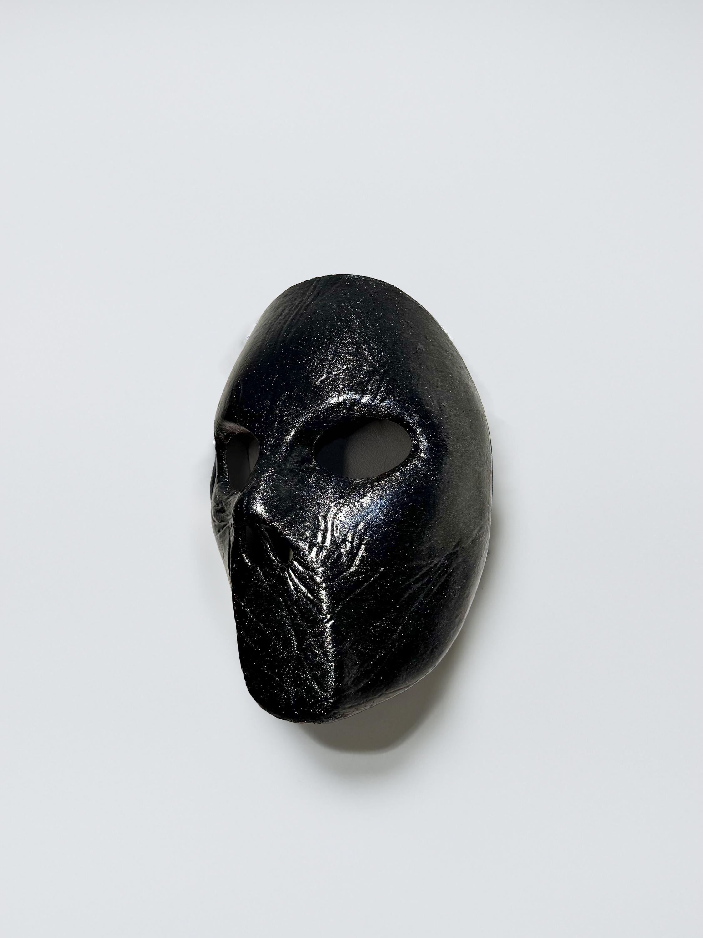 Slipknot Paul Gray Detailed IOWA Mask - Black Mask - Metal Music Band Mask - Scary Halloween - Cracked Detail - Masquerade, party, cosplay