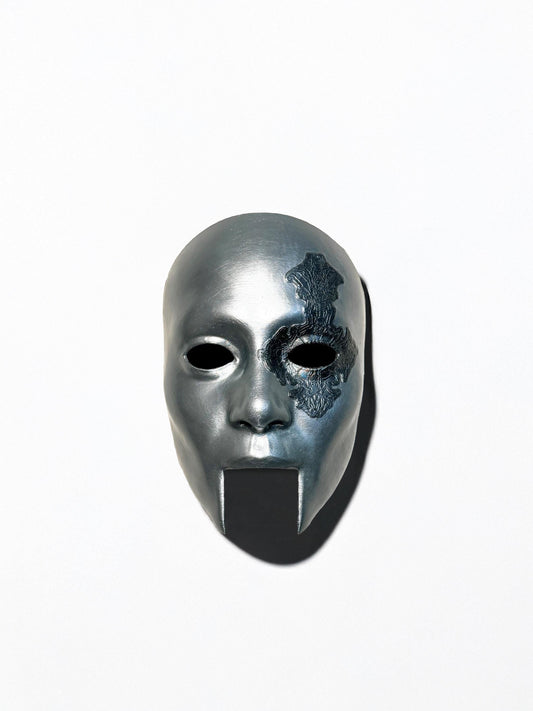 Ghost BC Nameless Ghouls Mask - Ghost BC Perpetua Era - Skull Mask - Silver Look Skull - Halloween, party mask - cosplay, events or gift
