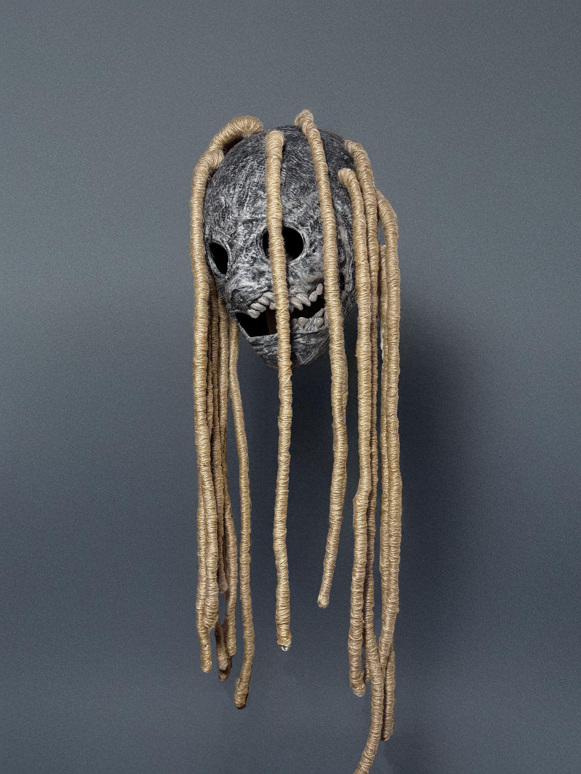 Slipknot Corey Taylor 25th Anniversary Mask - Dreadlocks Mask - Scarecrow Mask - Venemask