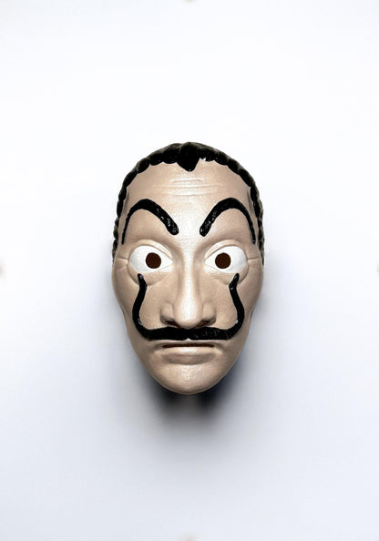 Iconic Artist Salvador Dali Mask - Masquerade, Party, Grandball Mask, Cosplay, events Mask, Historical Figure, Artist Inspired Mask