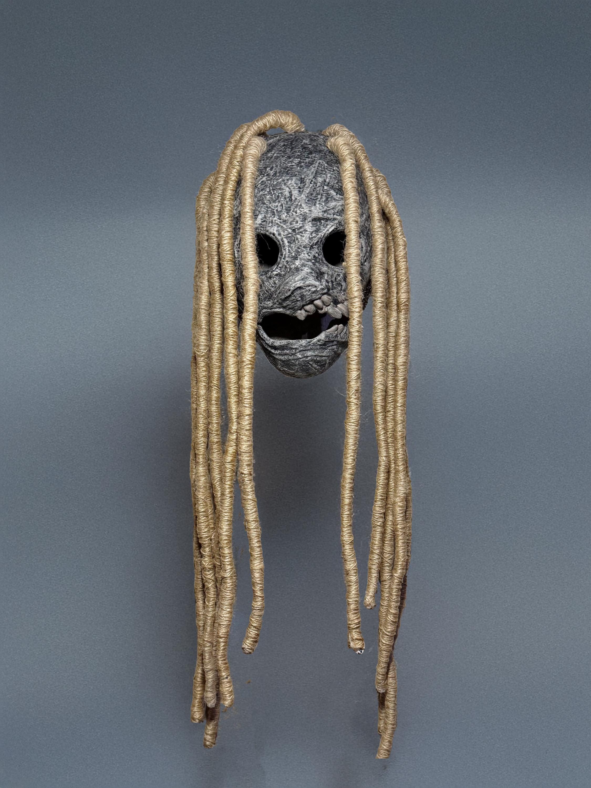 Slipknot Corey Taylor 25th Anniversary Mask - Dreadlocks Mask - Scarecrow Mask - Venemask