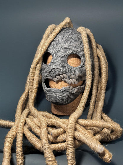 Slipknot Corey Taylor 25th Anniversary Mask - Dreadlocks Mask - Scarecrow Mask - Halloween Scary Mask - Cosplay, events, party mask