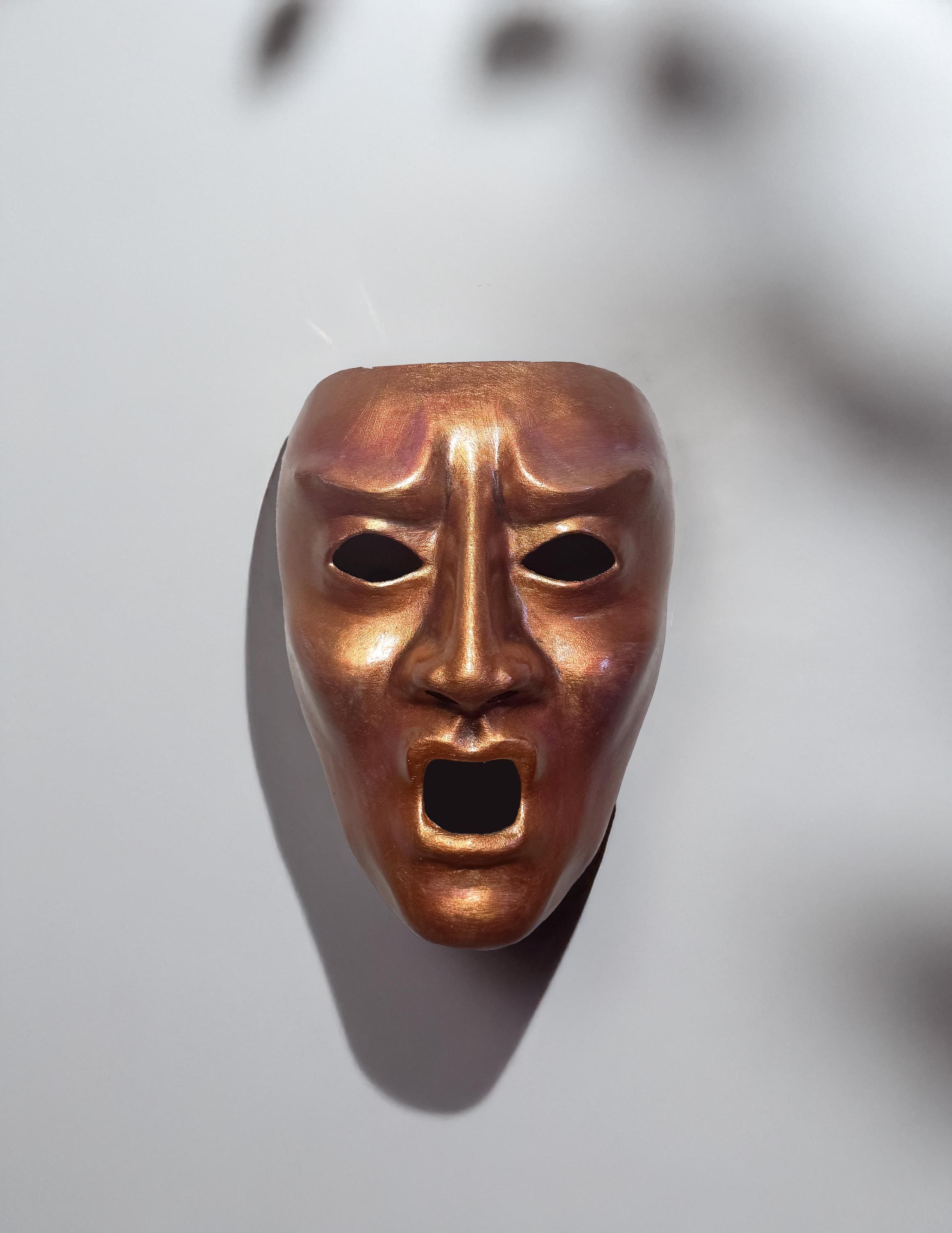 Eyes Wide Shut Screaming Mask - weird face - Detailed Stanley Kubrick Movie Mask - Masquerade Ball, Halloween & Parties, Cosplay