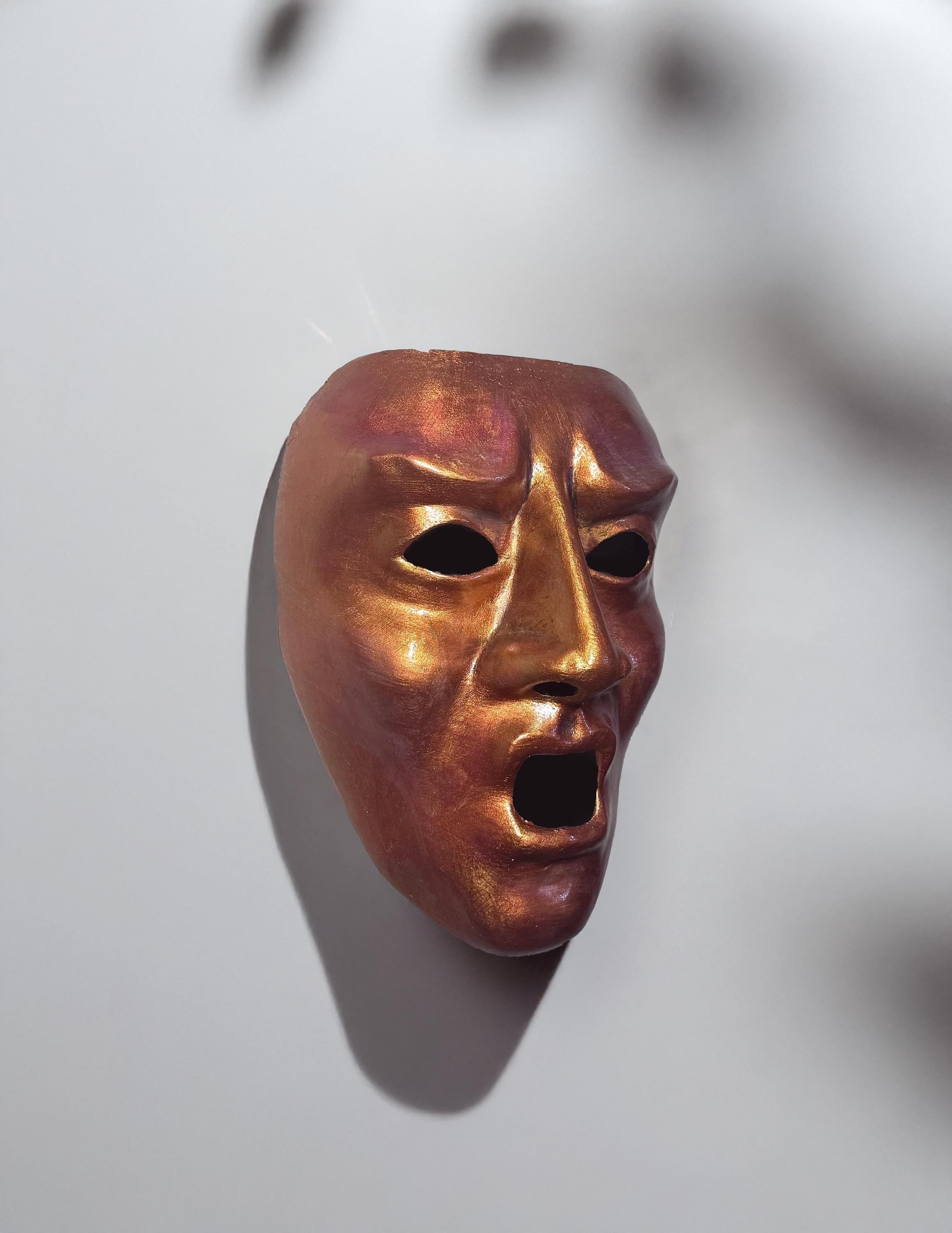 Eyes Wide Shut Screaming Mask - weird face - Detailed Stanley Kubrick Movie Mask - Masquerade Ball, Halloween & Parties, Cosplay