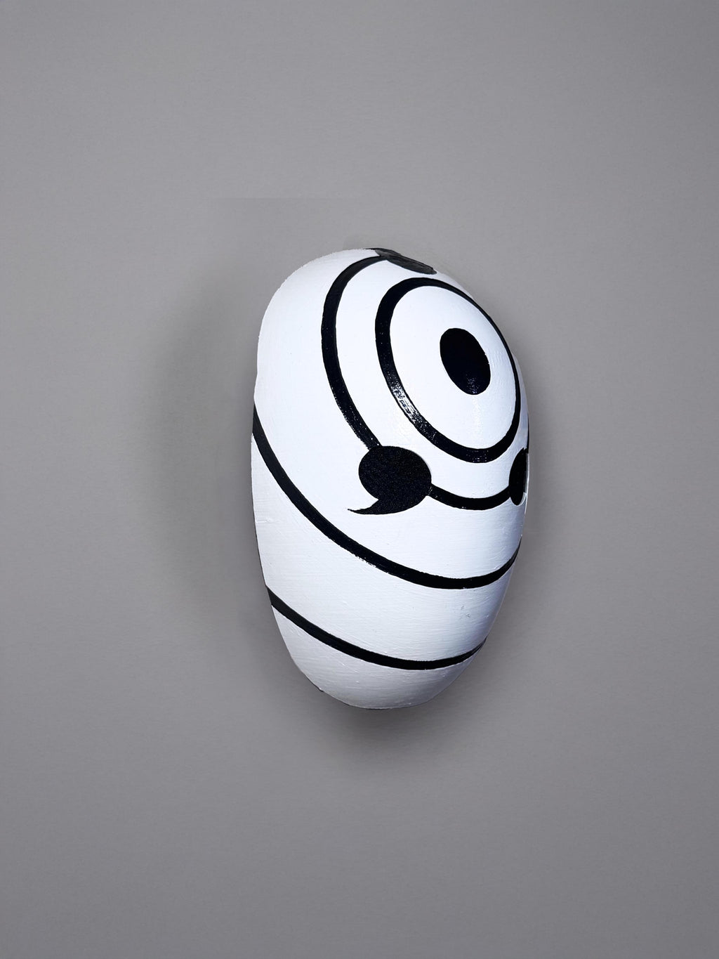 Mask of Obito: Anime Cosplay Prop, Akatsuki Collector Mask, Handmade Japanese Style Mask