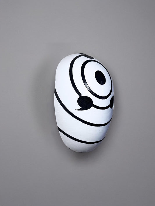 Mask of Obito: Anime Cosplay Prop, Akatsuki Collector Mask, Handmade Japanese Style Mask