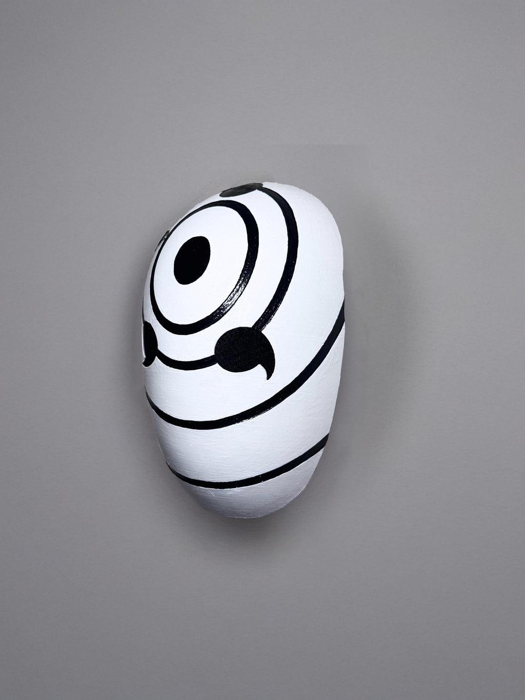 Mask of Obito: Anime Cosplay Prop, Akatsuki Collector Mask, Handmade Japanese Style Mask