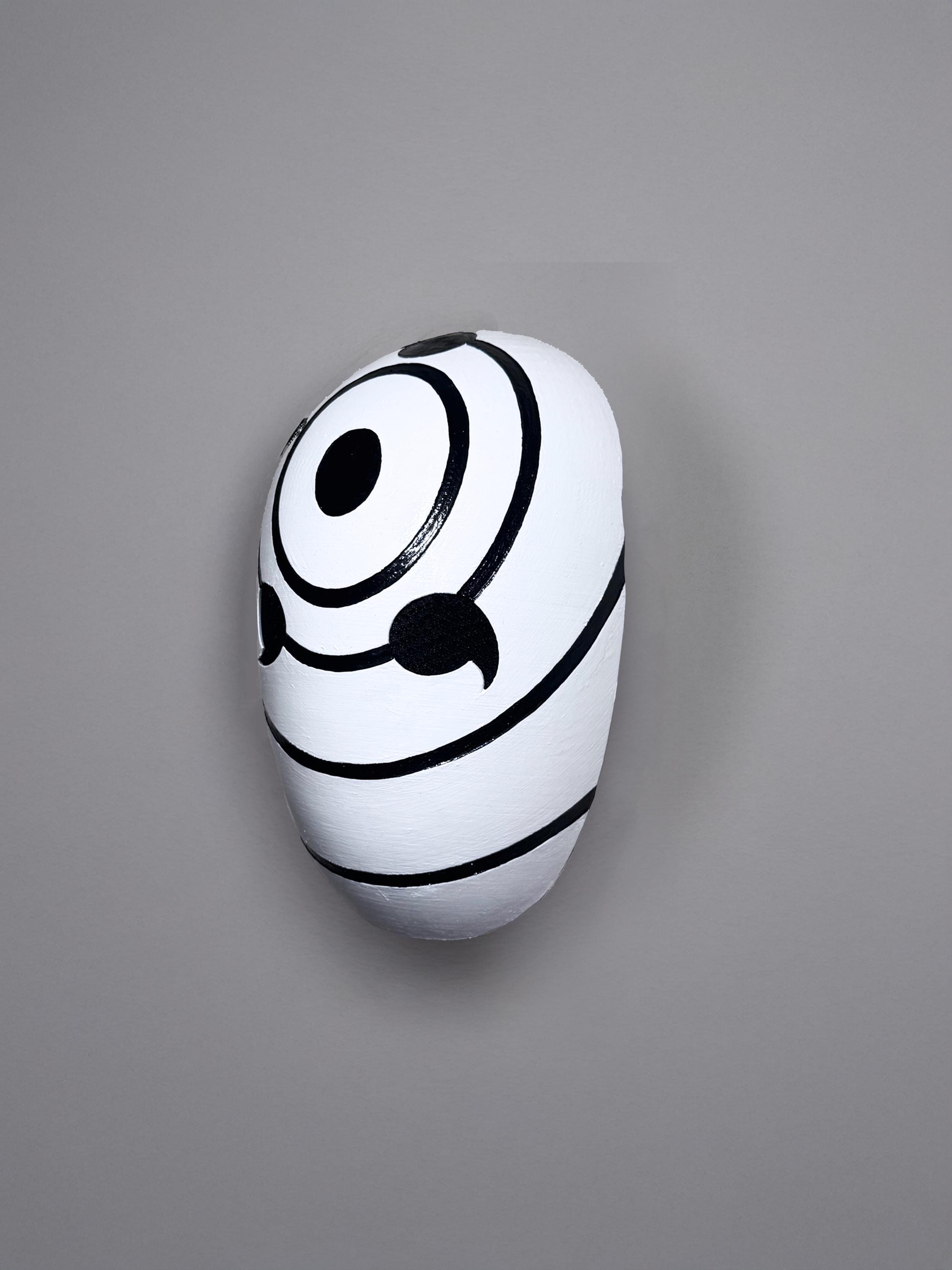 Mask of Obito: Anime Cosplay Prop, Akatsuki Collector Mask, Handmade Japanese Style Mask