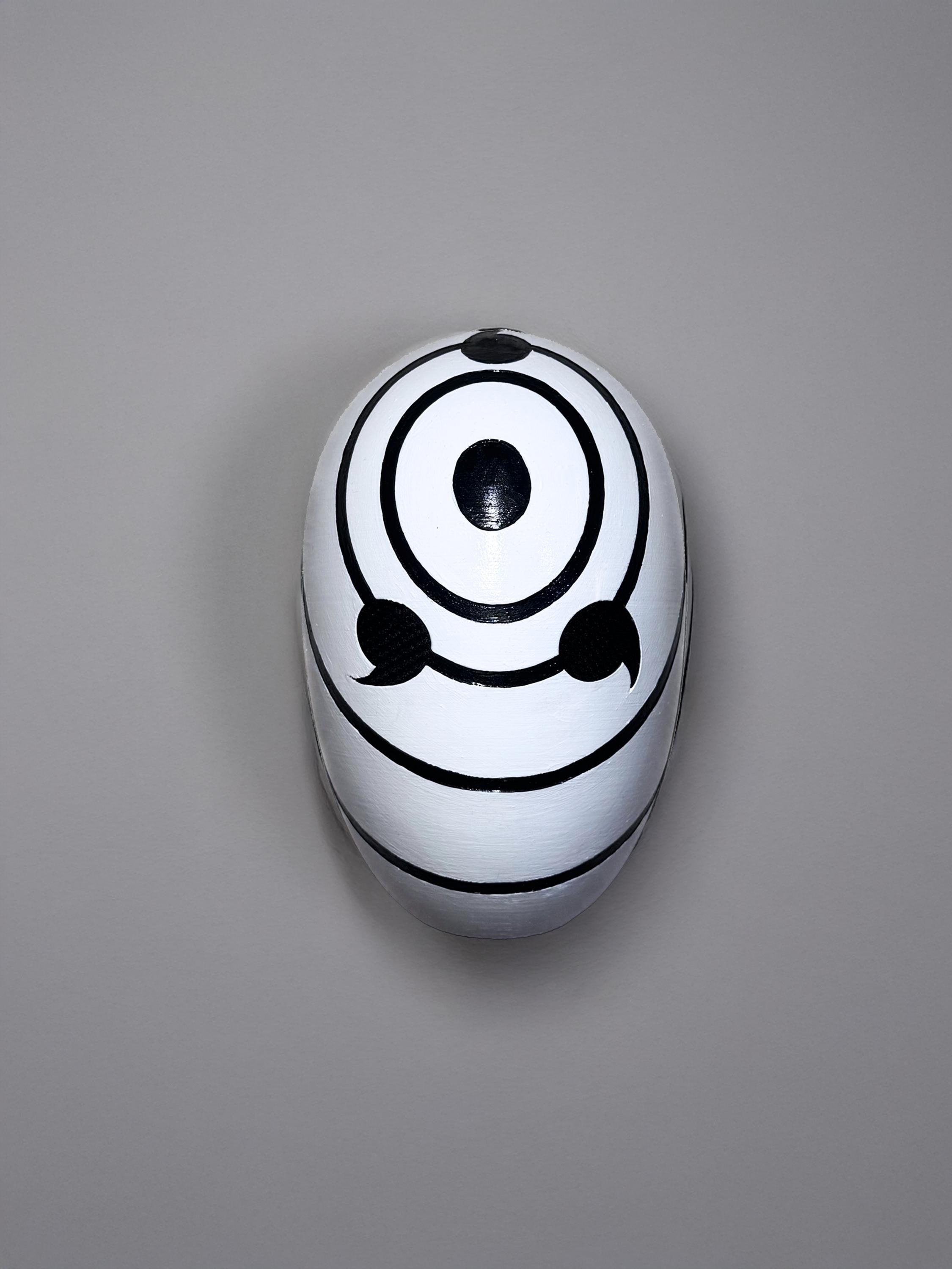 Mask of Obito: Anime Cosplay Prop, Akatsuki Collector Mask, Handmade Japanese Style Mask