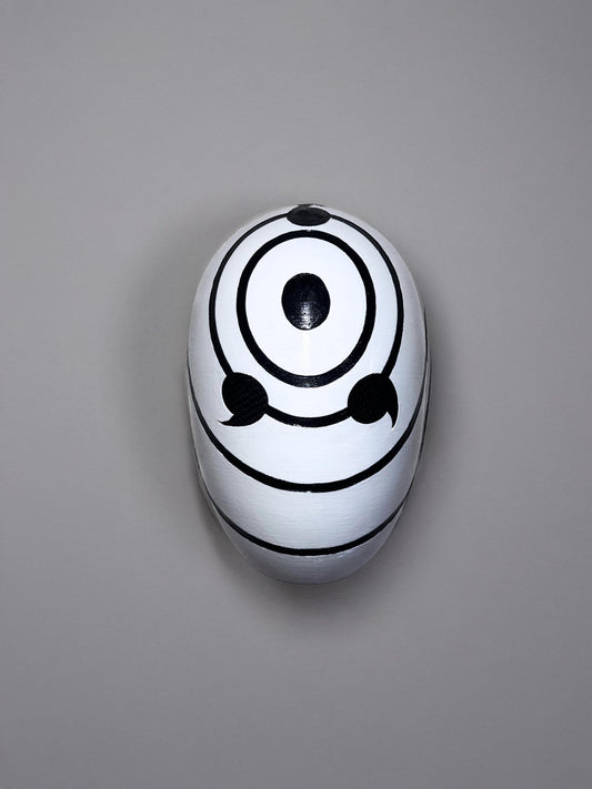 Mask of Obito: Anime Cosplay Prop, Akatsuki Collector Mask, Handmade Japanese Style Mask