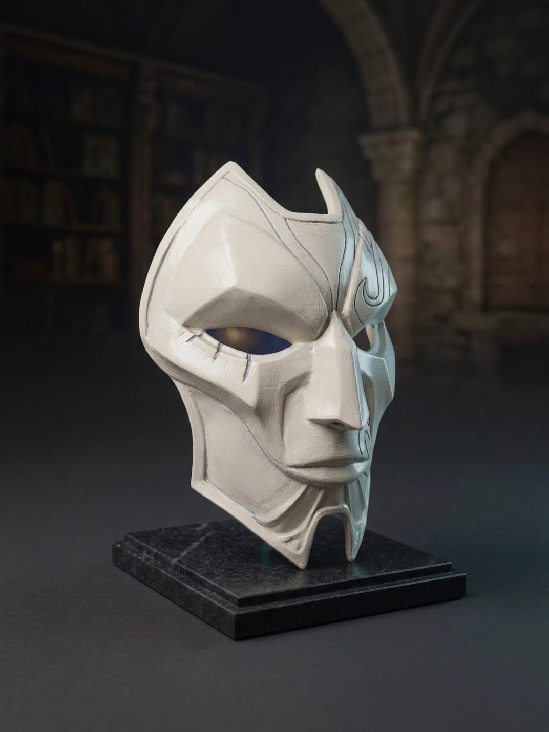 Jhin League of Legends; Cosplay Wearable Party, Masquerade mask - Venemask