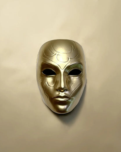 Katarina League of Legends Noxus Gold Face; Noxus Assassin Cosplay Mask - Venemask