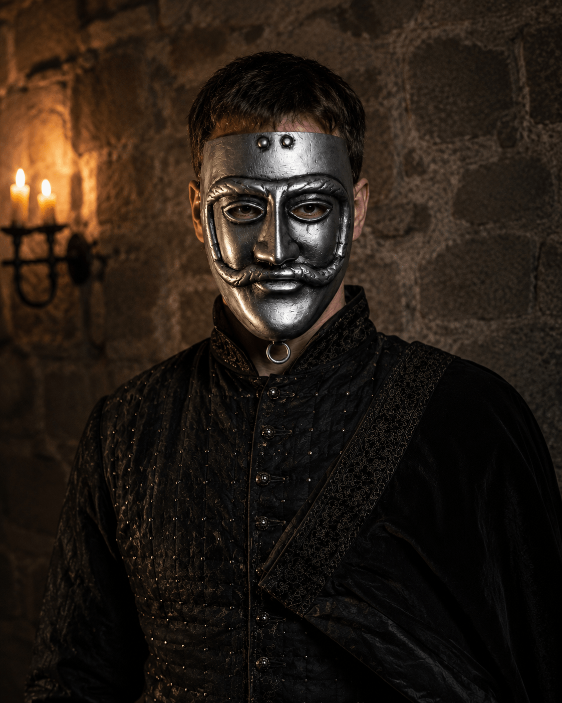 Kipchak Cuman Turkic Warrior Mask: Medieval Steppe Nomad - Venemask