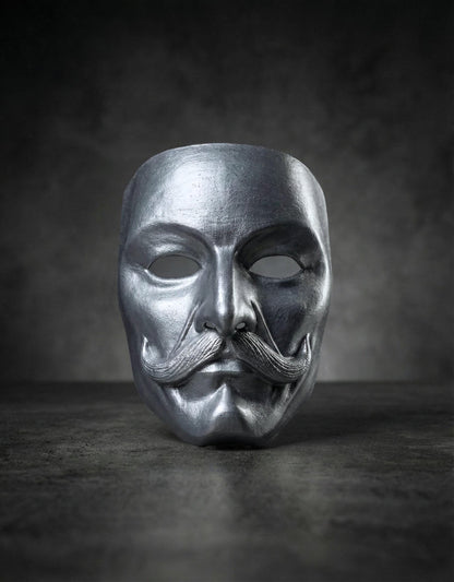 Kipchak Cuman Turkic Warrior Mask: Medieval Steppe Nomad, Historical Mask - Venemask