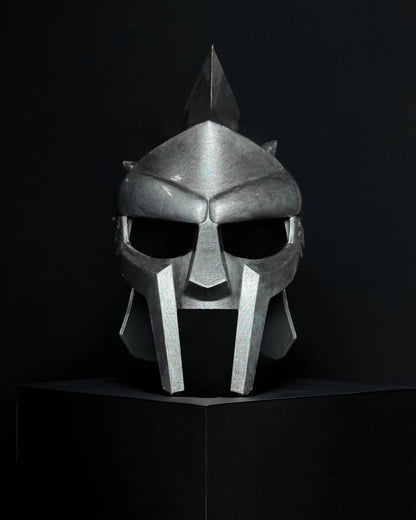 Medieval Gladiator Maximus; Ancient Knight, Greek Roman Armor movie prop Helmet - Venemask