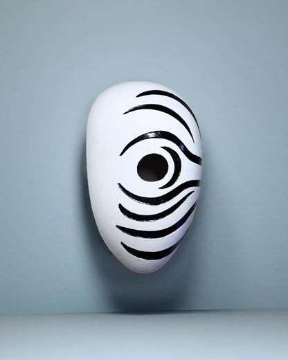 Obito Mex; Anime Akatsuki Cosplay Prop, Handmade Japanese Style mask - Venemask