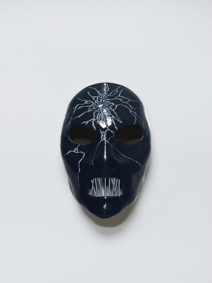 PRE - COLORED; Slipknot Paul Gray Black and Gray Mask - Venemask