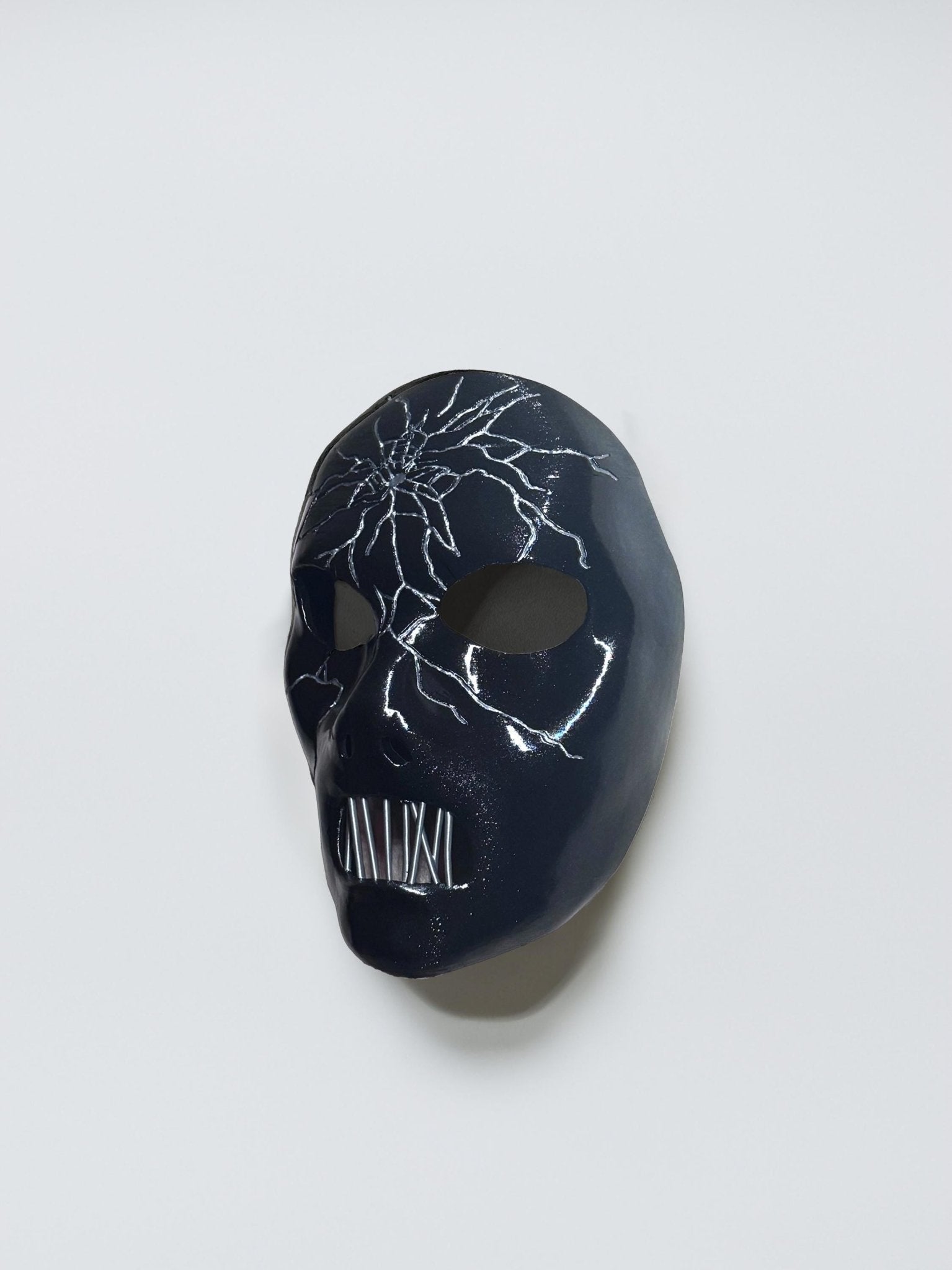 PRE - COLORED; Slipknot Paul Gray Black and Gray Mask - Venemask