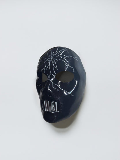 PRE - COLORED; Slipknot Paul Gray Black and Gray Mask - Venemask