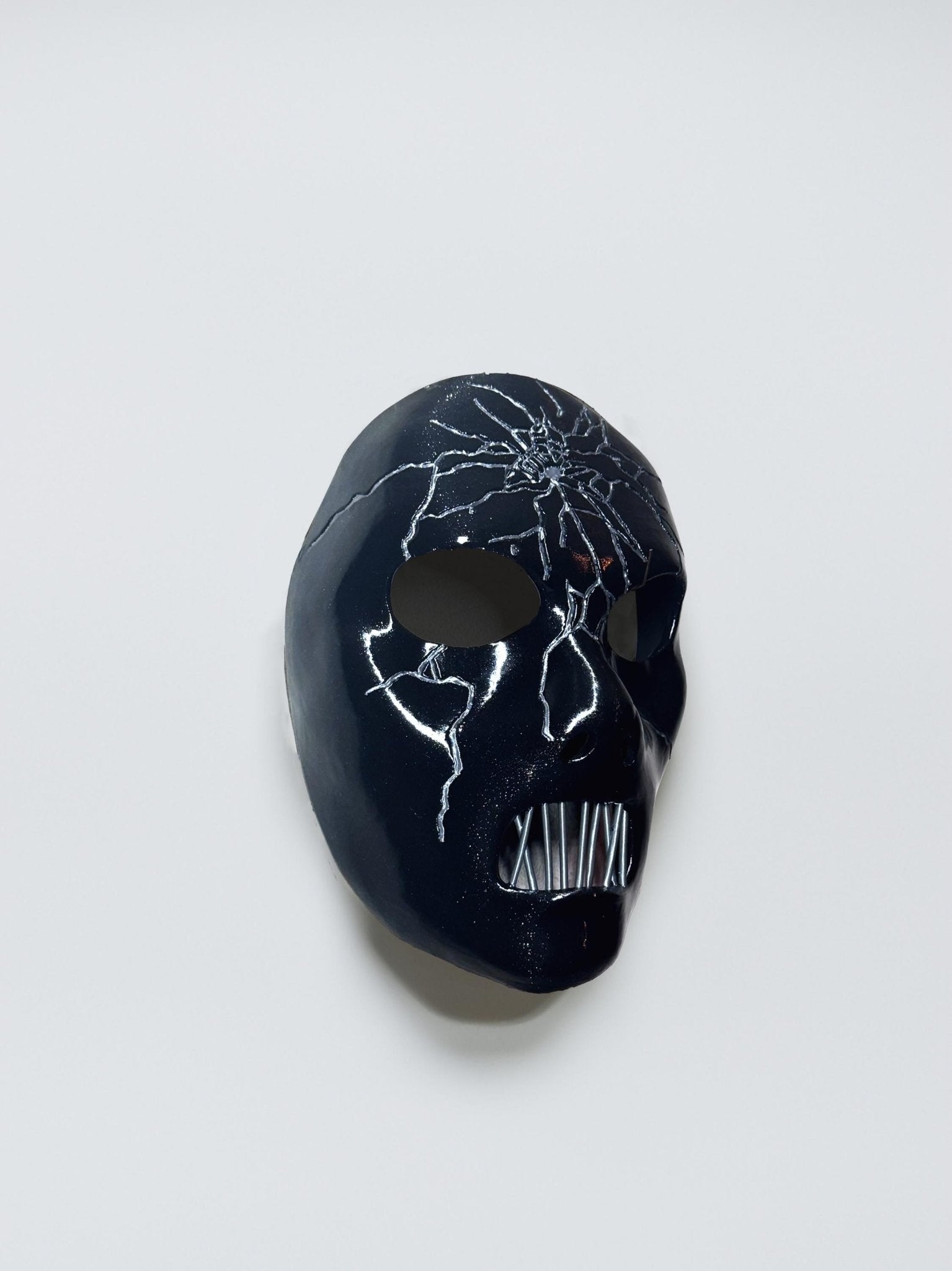 PRE - COLORED; Slipknot Paul Gray Black and Gray Mask - Venemask