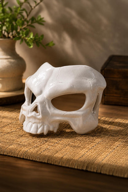 Salmo Mask: Handmade paint Skull Mask - Cosplay, Halloween - Venemask
