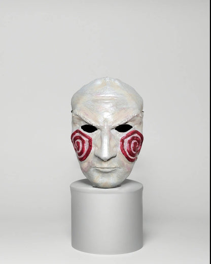 Saw X Jigsaw Billy; Authentic Spooky Horror Cosplay mask - Collector's Quality - Venemask