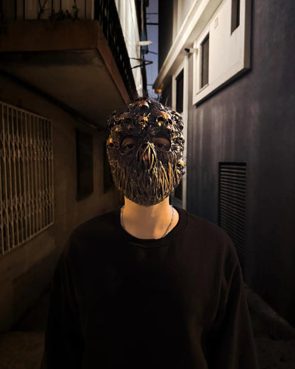 Skulls Ghoul Face Skeleton lines; Scary Halloween, Horror Gothic mask - Venemask