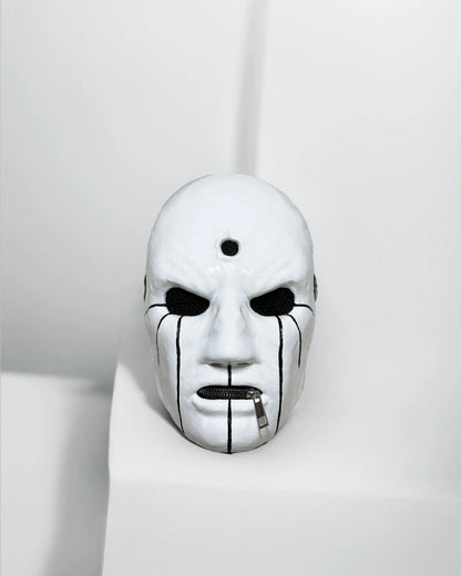 Slipknot Eloy Casagrande; White and Black - New Original Pattern Mask, handcrafted Venetian cosplay mask, fantasy style