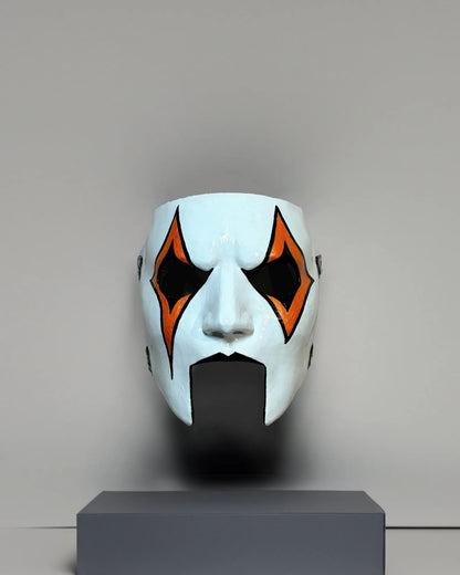 Slipknot Jim James Root; New Design, Orange and Black Detail Metal Music mask, handcrafted Venetian cosplay fantasy mask