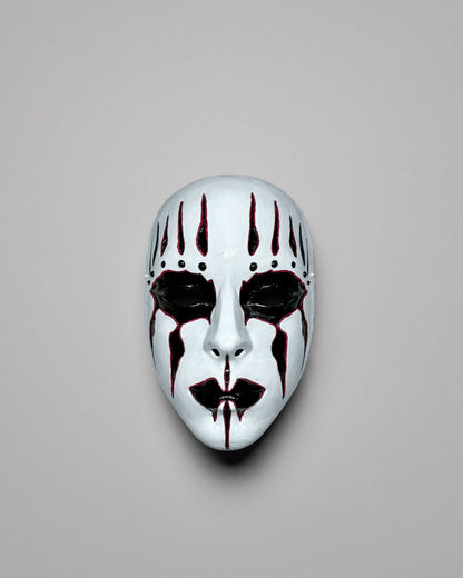 Slipknot Joey Jordison; White and Black with Red Lines Metal Music mask - Venemask
