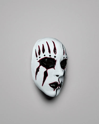 Slipknot Joey Jordison; White and Black with Red Lines Metal Music mask - Venemask