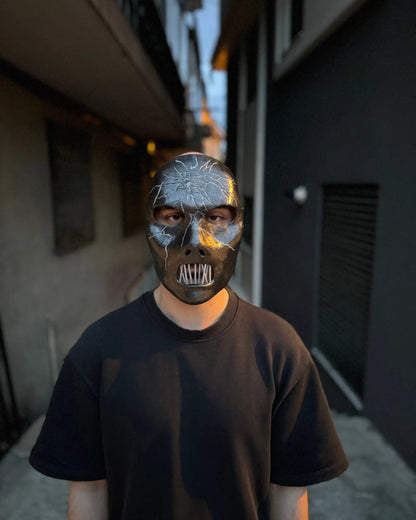 Slipknot Paul Gray; Black Metal Music Band Mask, Scary Halloween handcrafted Venetian cosplay mask