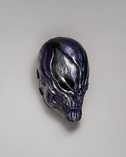 Slipknot Sid Wilson Unused; DJ Starscream, Scary Horror Metal Music Band Mask, handcrafted Venetian mask for cosplay and fantasy.